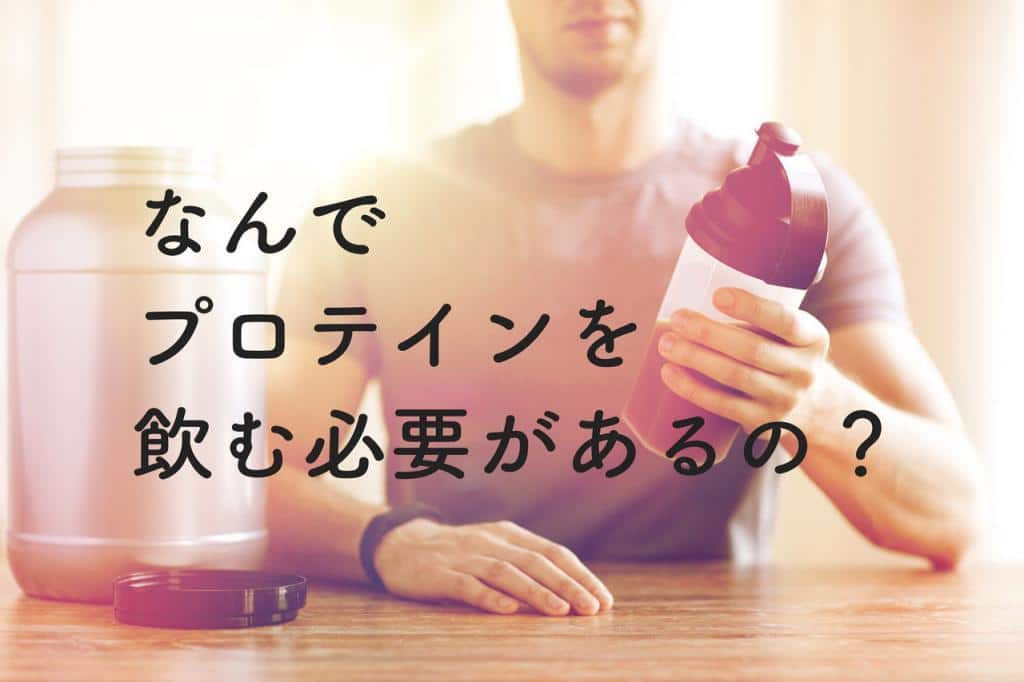 なぜプロテインを飲む必要があるのかについて説明させていただきました。